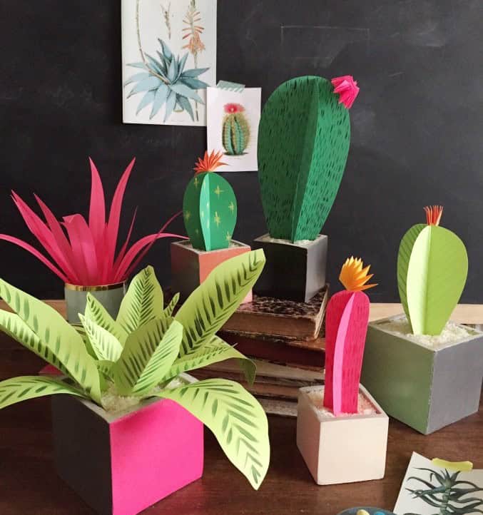 DIY Paper Plants