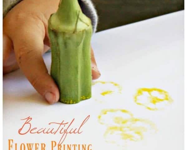 Okra Flower Prints