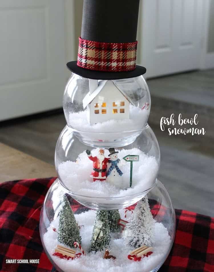 Snow Globe Snowman