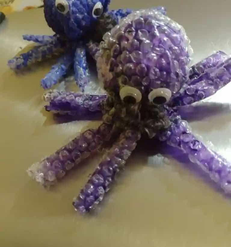 Bubble Wrap Octopus