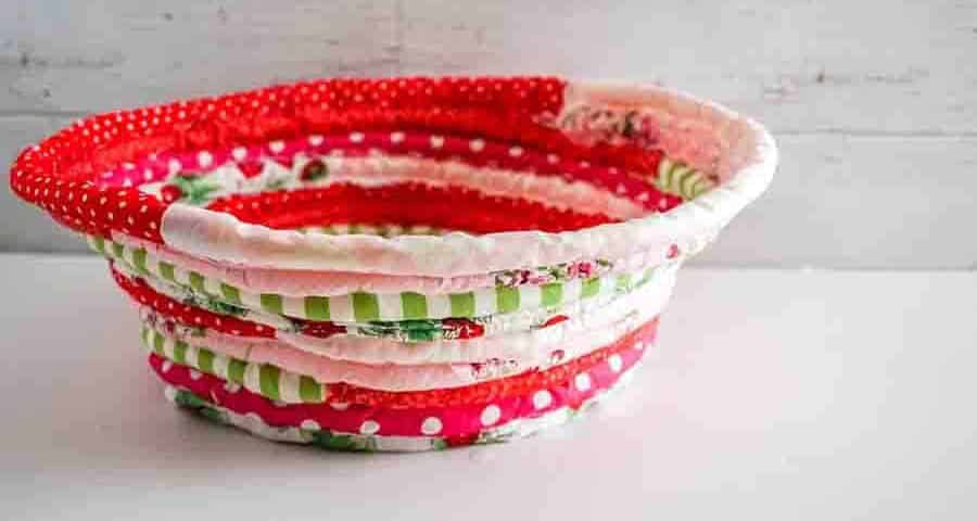 Scrap Fabric Bowl