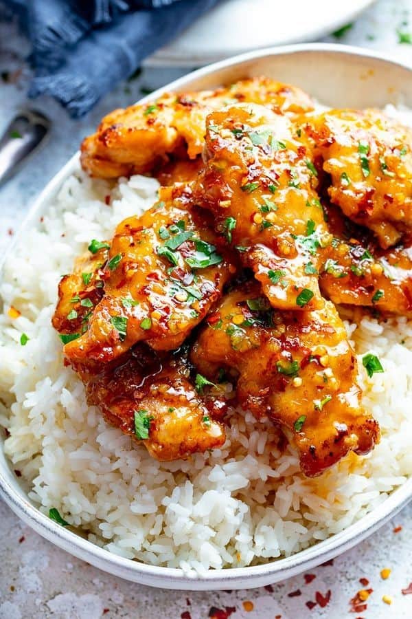 HONEY GARLIC CHICKEN