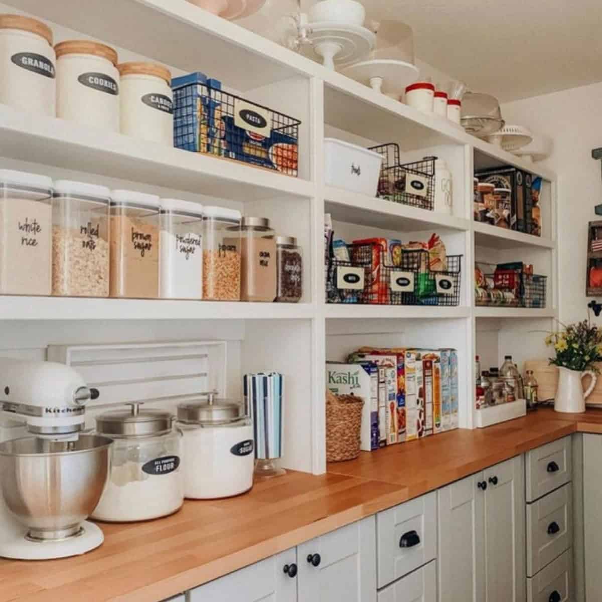 Plenty of Pantry Storage