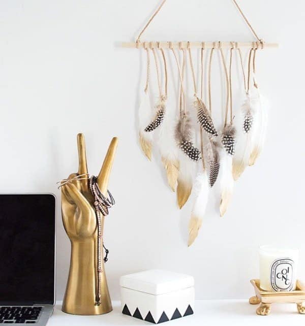 A Feathery Hanging Decoration