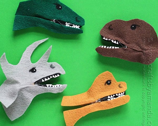 Clothespin Dinosaur