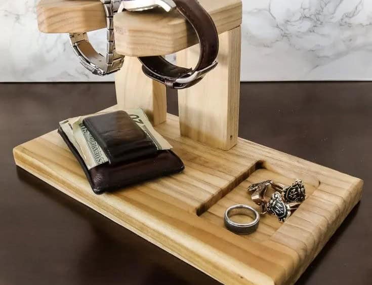 DIY Mens Watch Holder