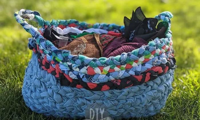 Braided basket