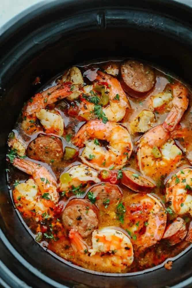 SLOW COOKER JAMBALAYA