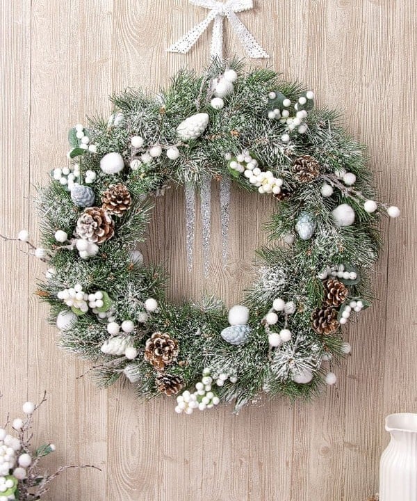 Non-Christmas Winter Wreath