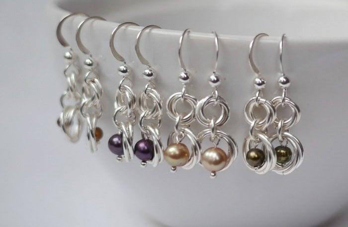 Elegant Freshwater Pearl Earrings