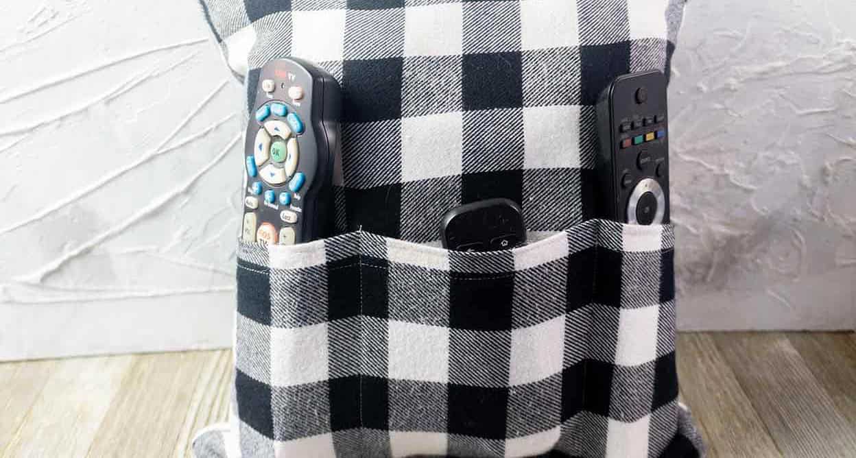 Fabric Remote Control Holder