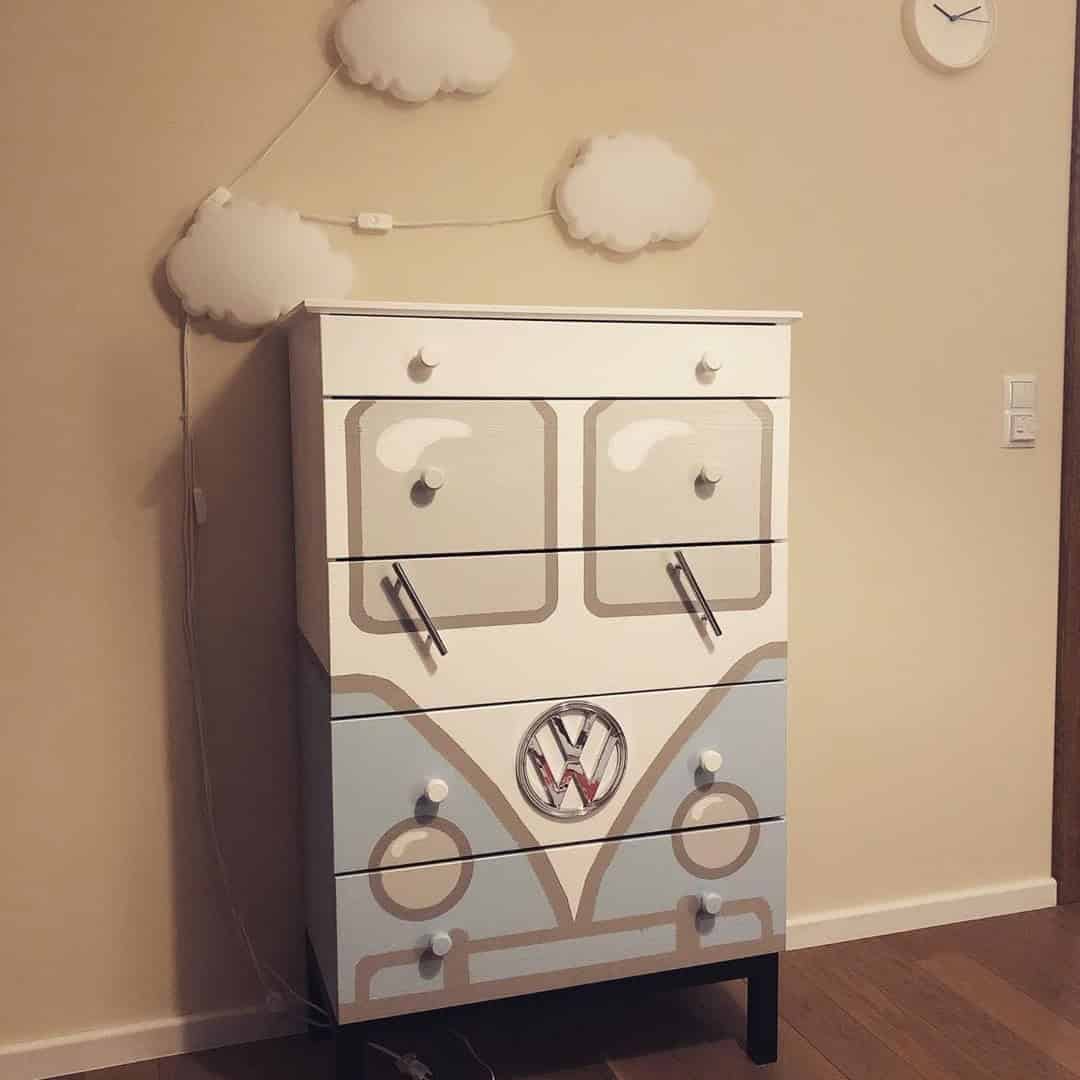 Cute Kid’s Volkswagon Tarva Dresser Hack