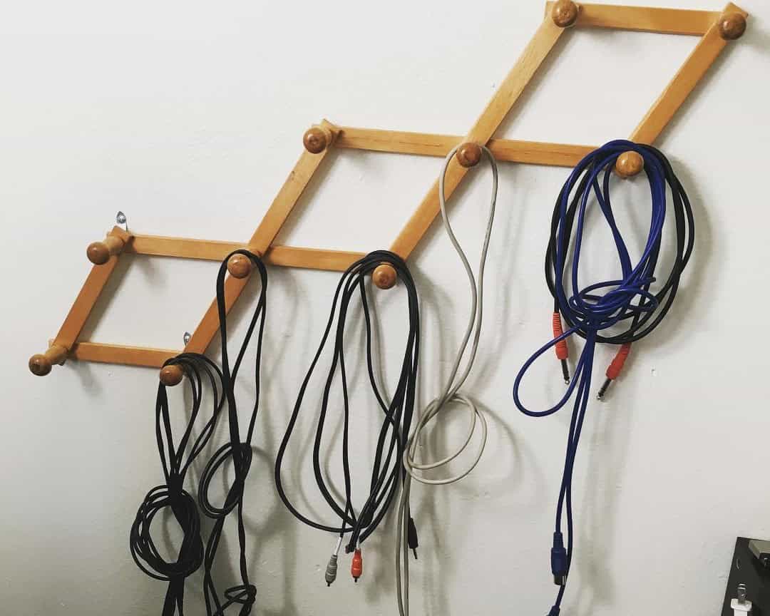 Repurposed Coat Rack