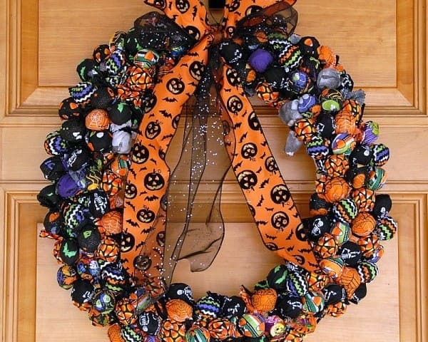 Halloween Treat Wreath