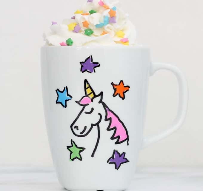 Ultra-Easy DIY Unicorn Mug