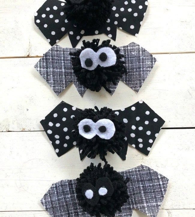 Super Cute Pom Pom Bats