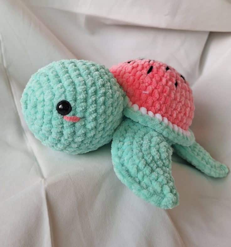 WATERMELON TURTLE PLUSHIE