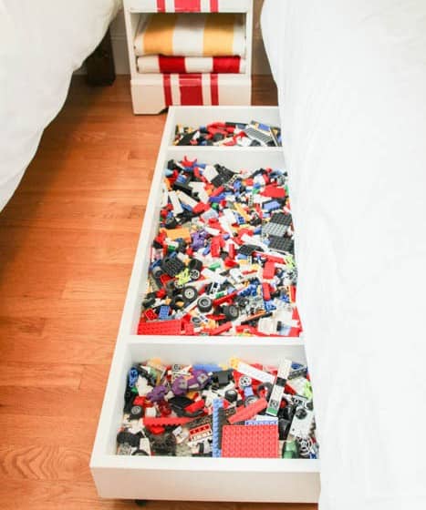 Use Under Bed Rolling Storage