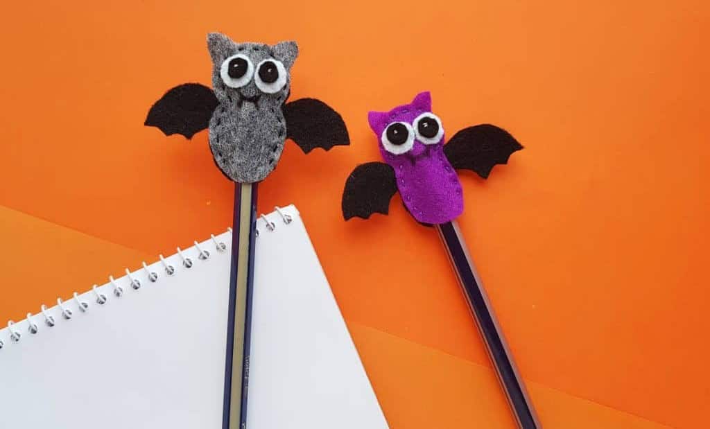 Mini Bat Pencil Topper