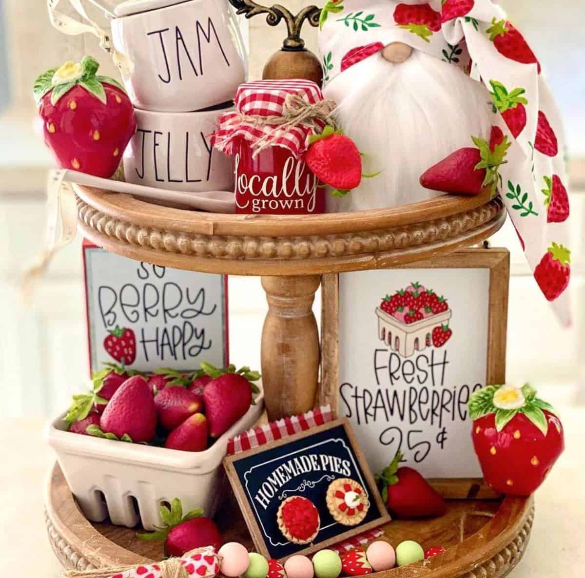 Strawberry Display