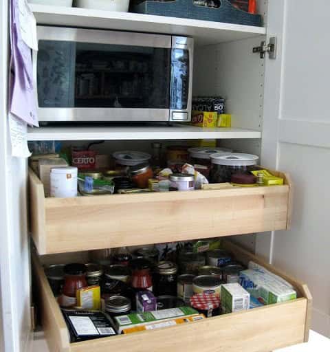 Sliding Shelves for Your Kitchen Pantry