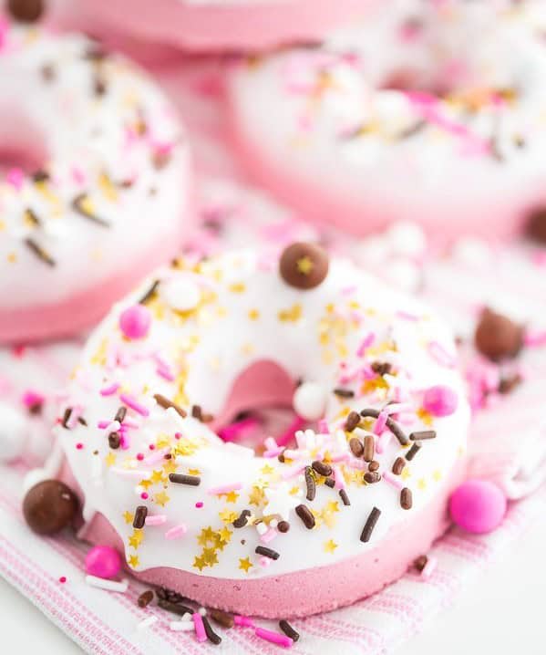 Delicious Donut Bath Bombs