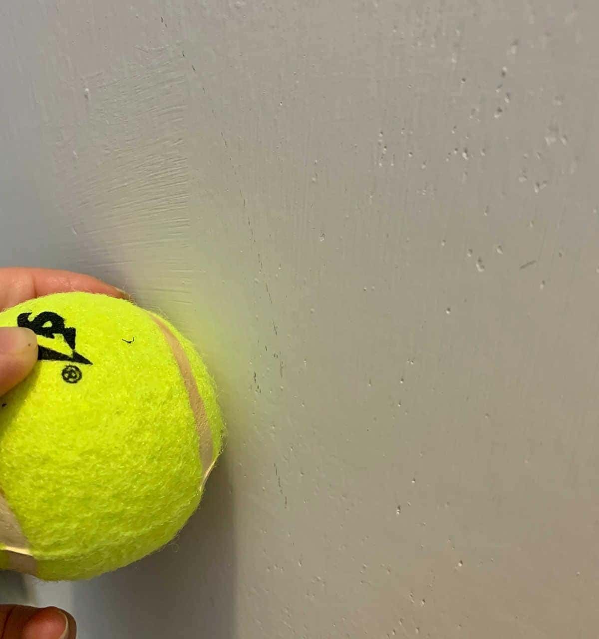 Remove Scuff Marks on Walls with Tennis Balls