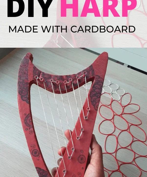 Cardboard Harp