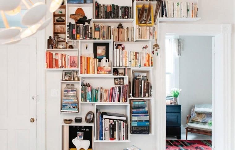 DIY Bookshelves from Old Dressers