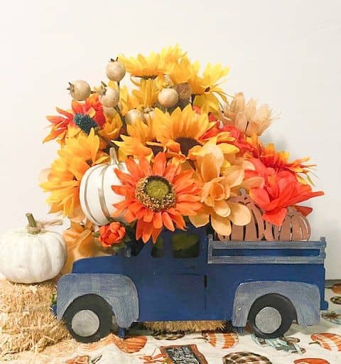 DIY Fall Forest Centerpiece