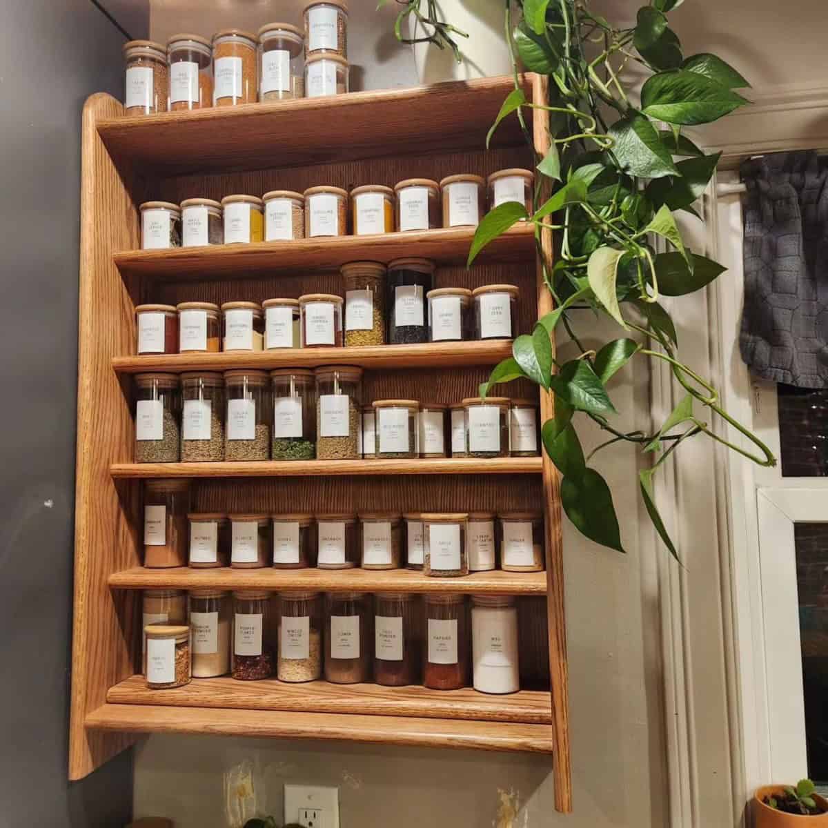 DIY Spice Rack