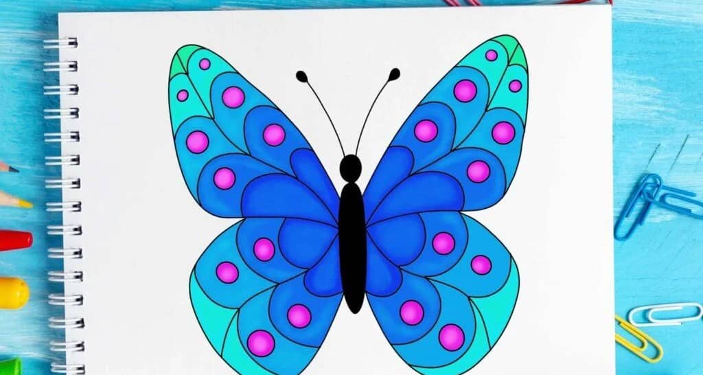 How to Draw a Butterfly