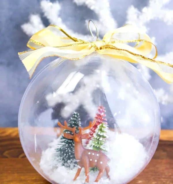 Snow Globe Christmas Ornaments