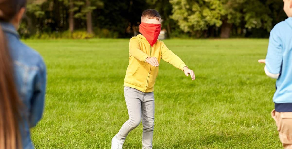 Blindfolded Dodgeball