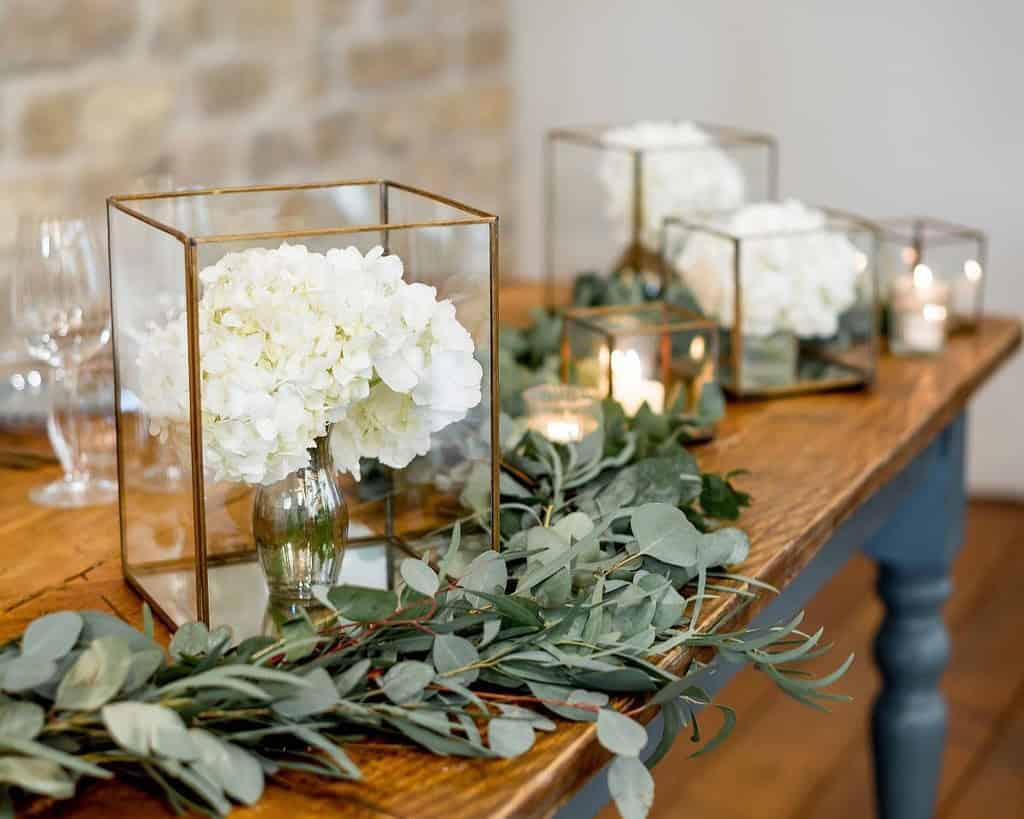 Glass Holders Centerpiece