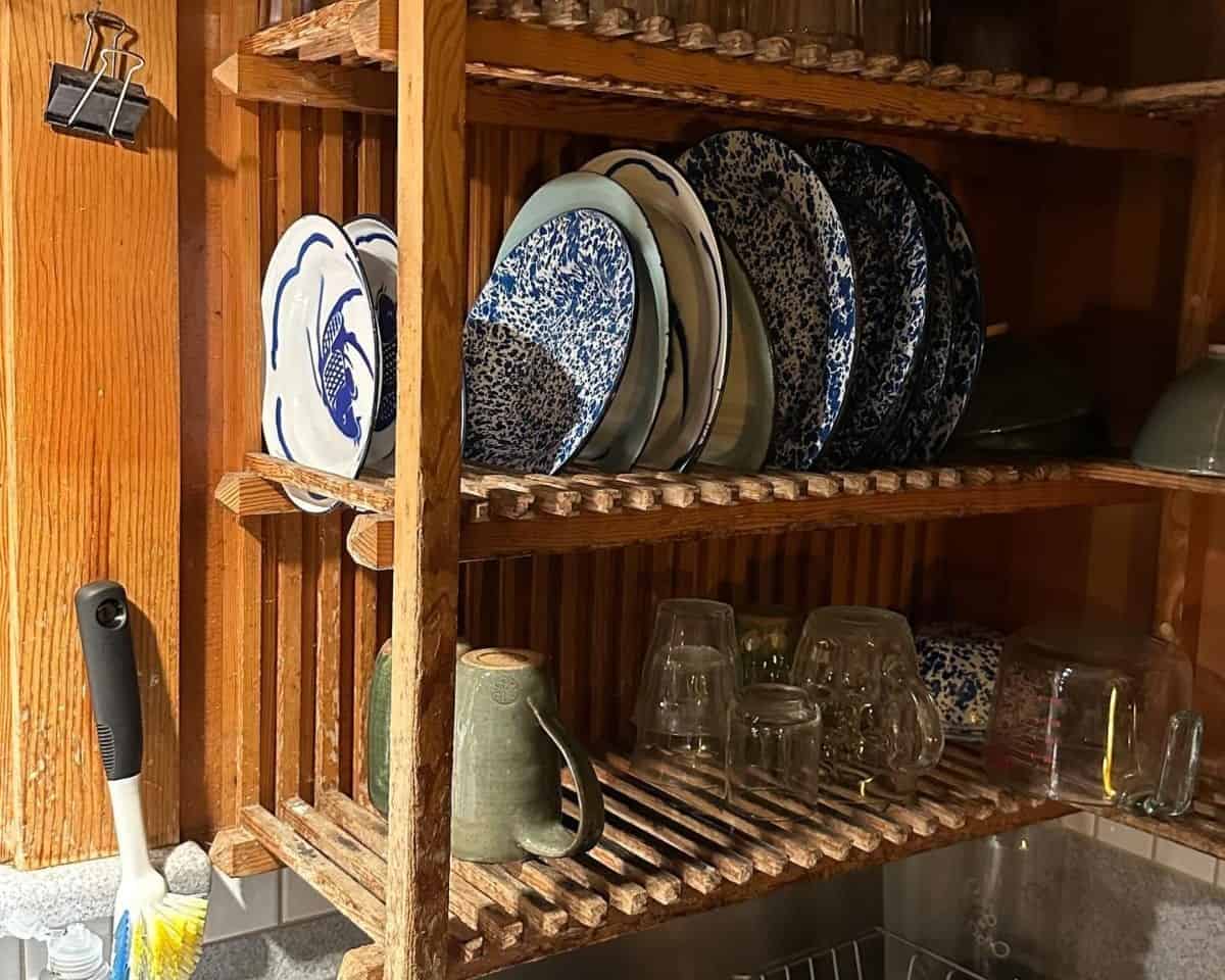 Multi-Tiered Dish Rack