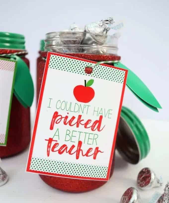 Mason Jar Gift with Gift Tag