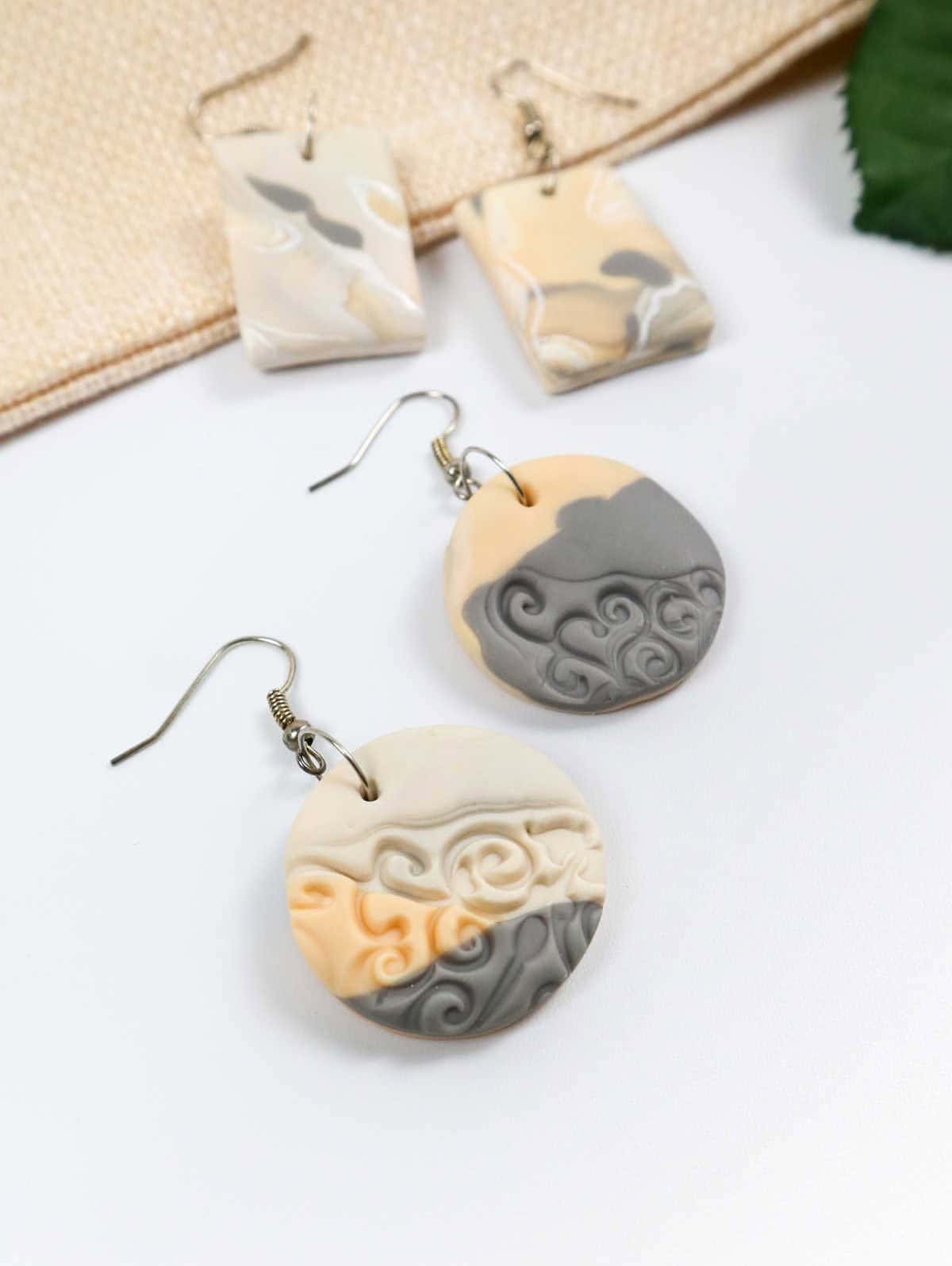 How to Make Polymer Clay Earrings (Step-by-Step)