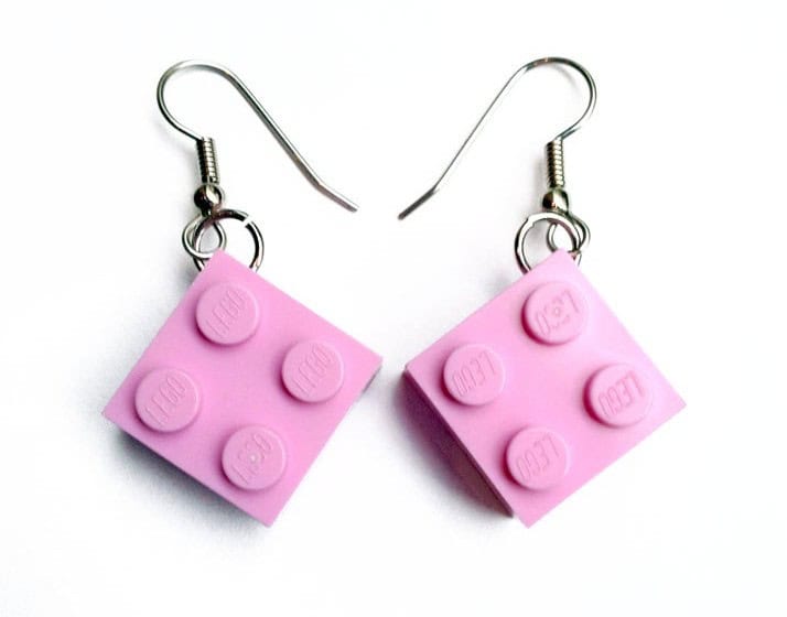 Adorable Lego Dangly Earrings