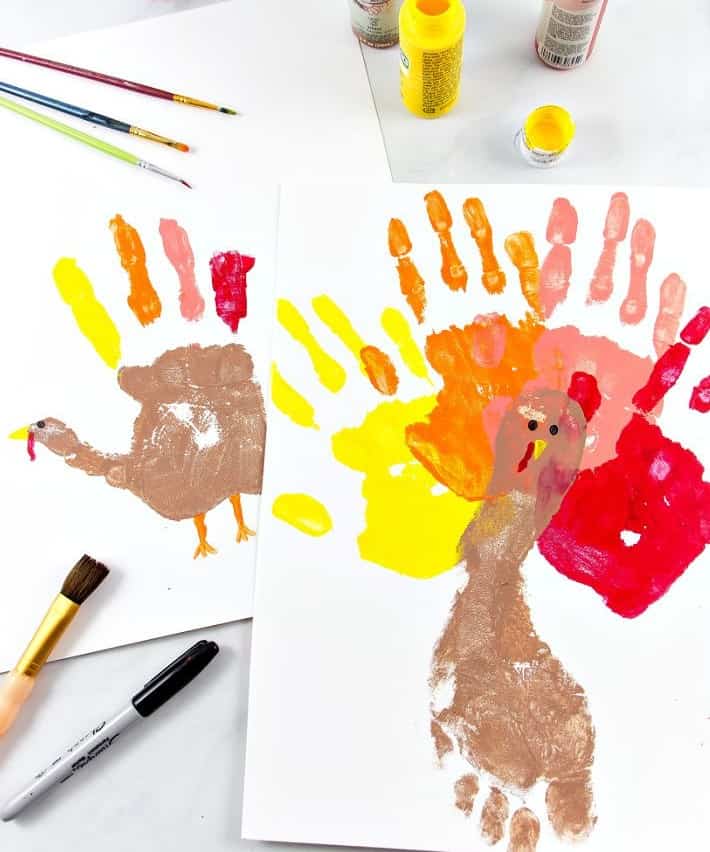 Footprint Turkey Art