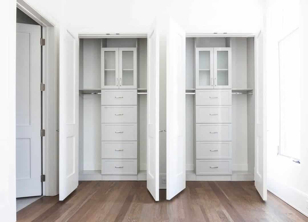 Turn a Large Closet into Two Smaller Ones