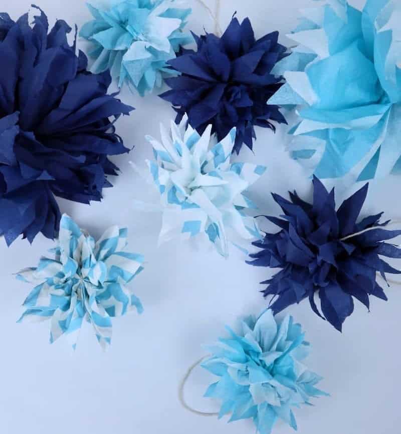 How to Make a Paper Pom Pom of a Different Size?