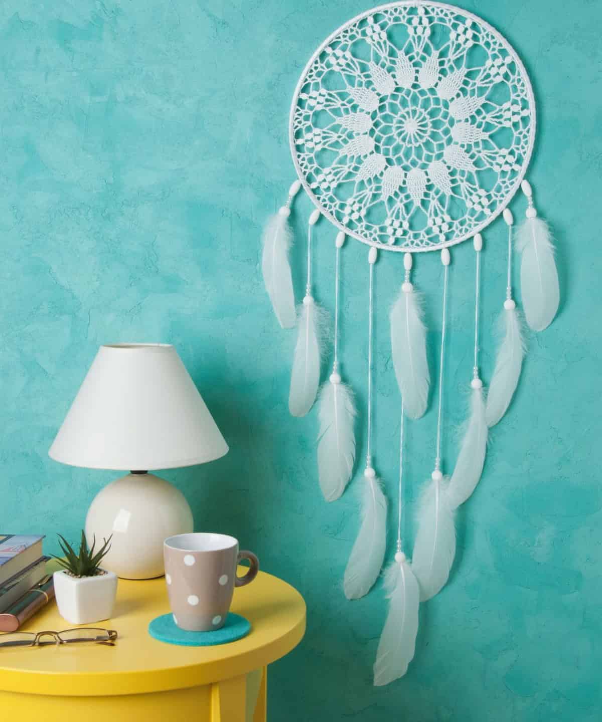 Feather Accented Dream Catcher