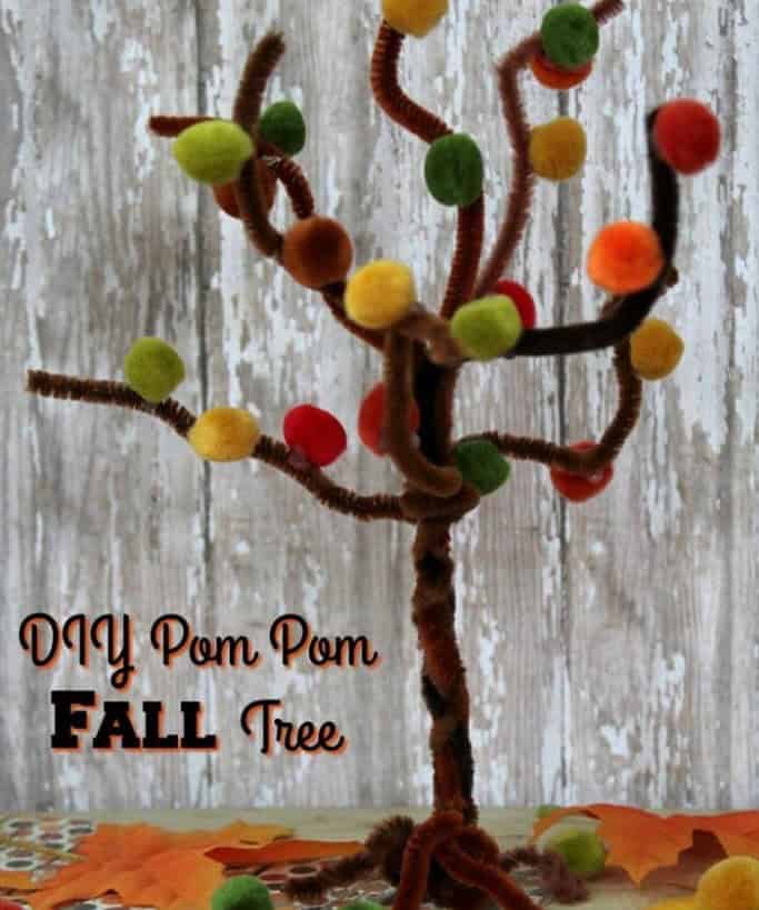 Pom Pom Fall Tree