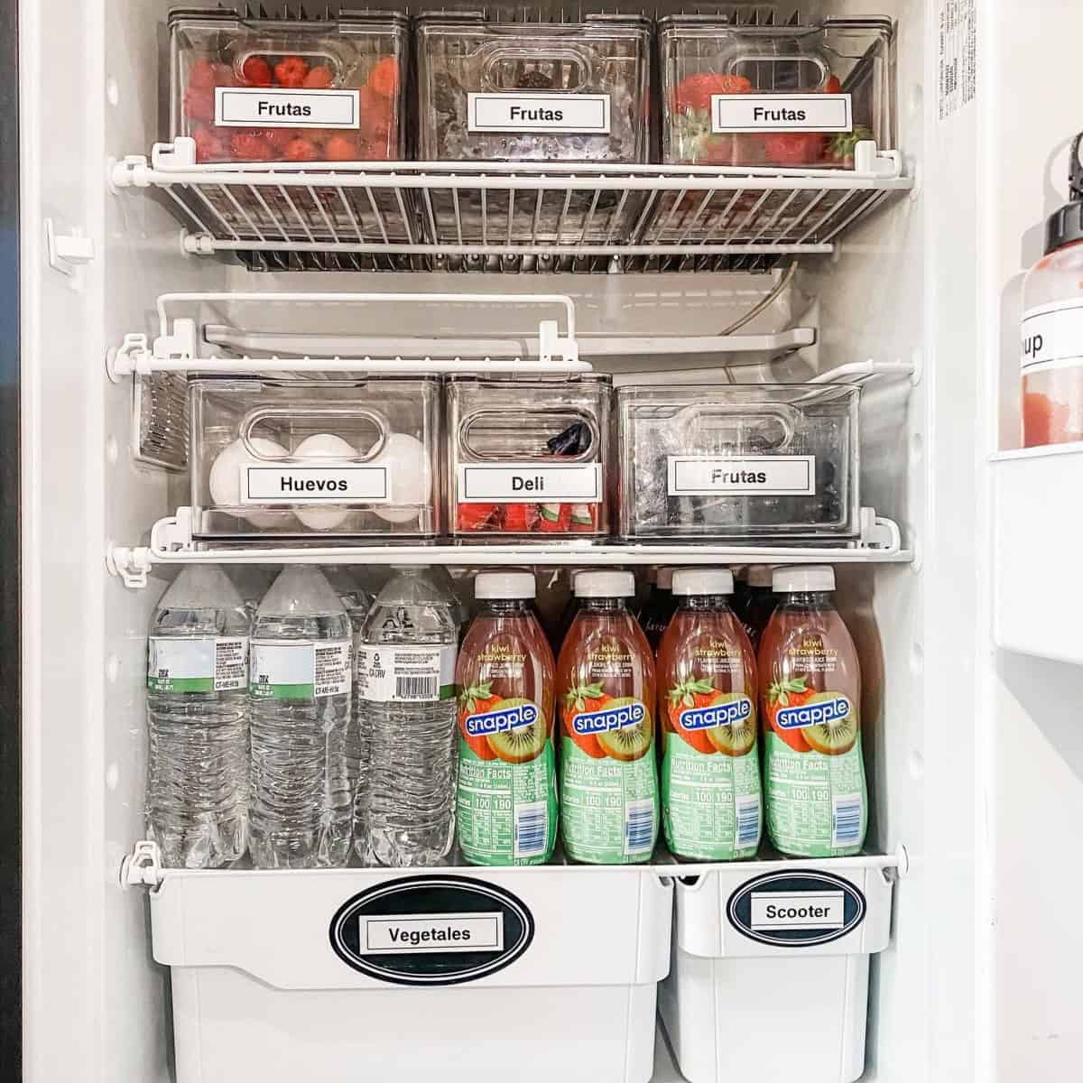 Organize your Fridge into Zones