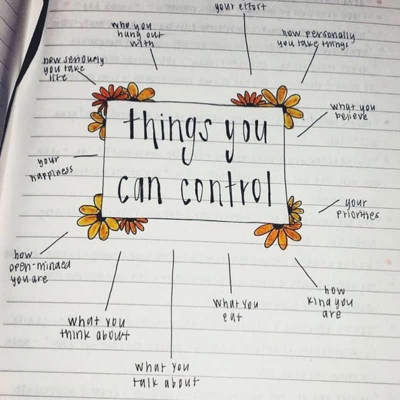 Not Down What You Can Control