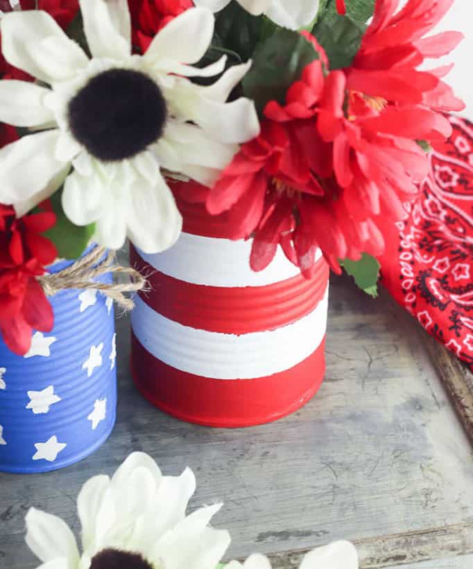 Rustic Farmhouse DIY Patriotic Decorations