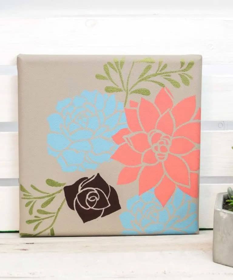 Canvas Stencil Art