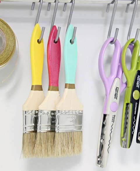 Towel Hooks to Hang Paint Brushes