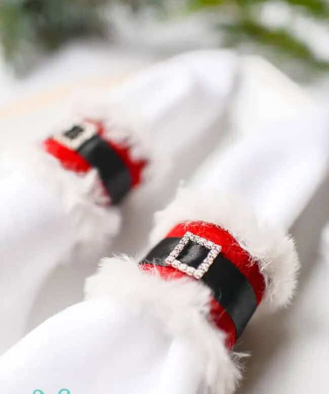 Santa Napkin Ring